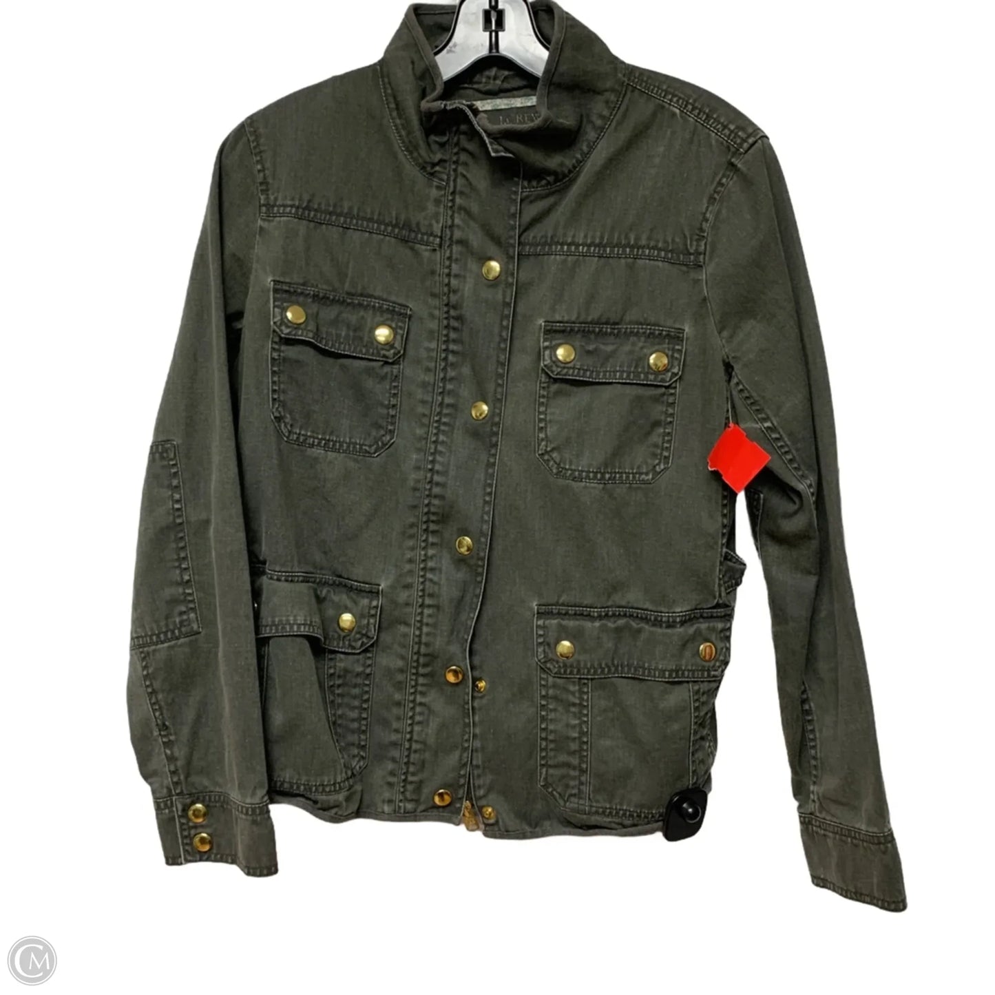 Jacket Utility By J. Crew In Green, Size: M