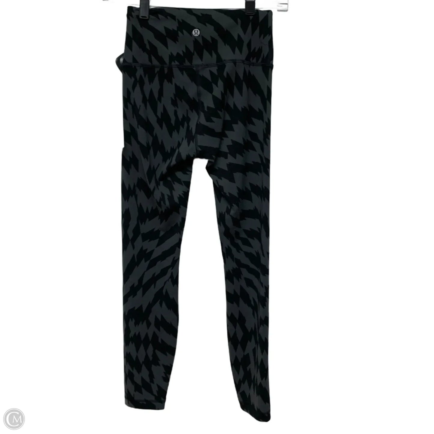 Athletic Leggings By Lululemon In Grey, Size: S