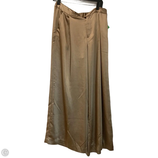 Pants Wide Leg By Banana Republic In Gold, Size: 8