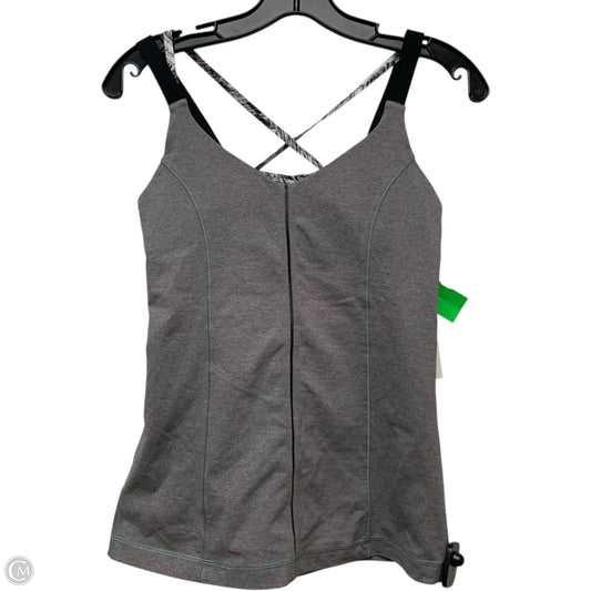 Athletic Tank Top By Lululemon In Grey, Size: S