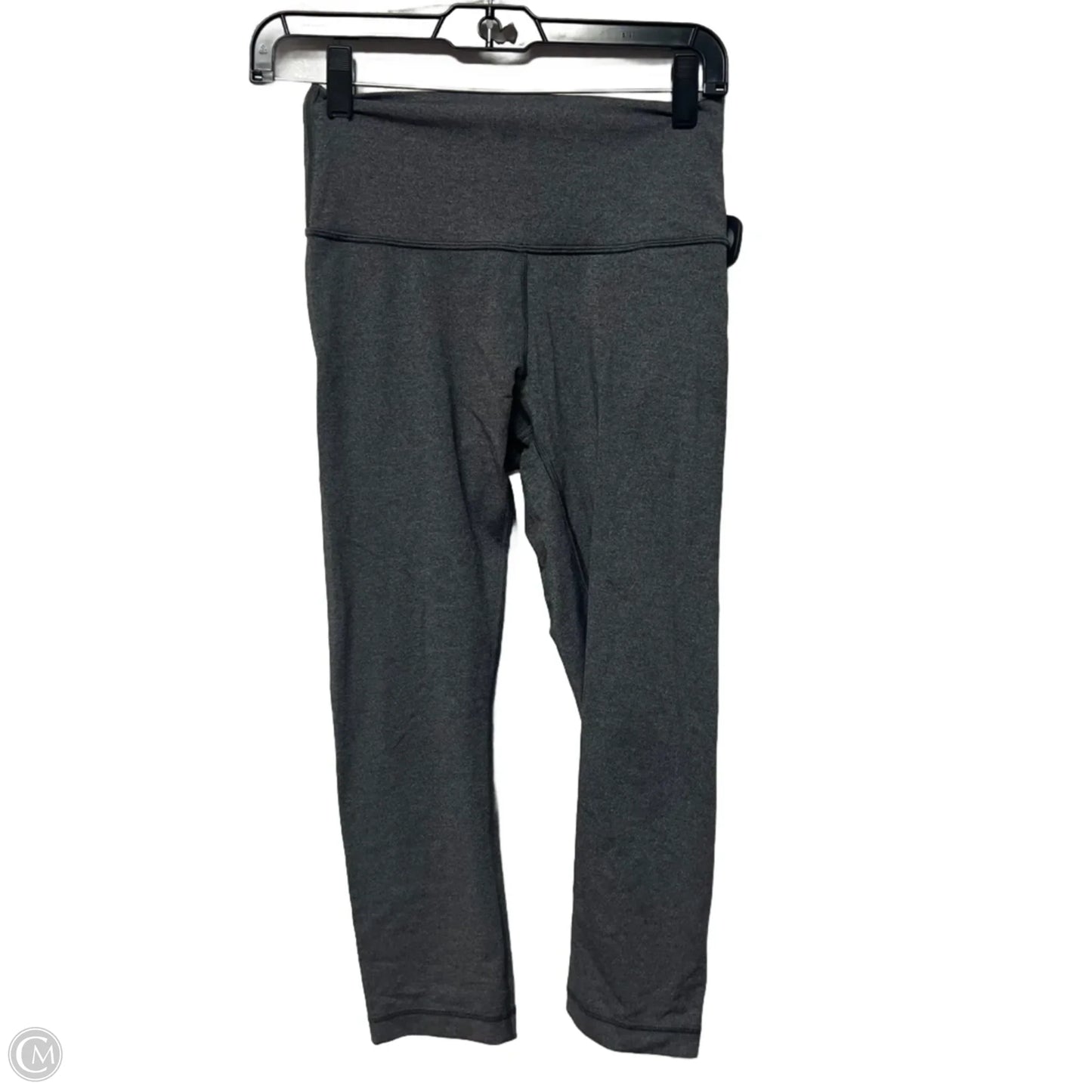 Athletic Leggings Capris By Lululemon In Grey, Size: S