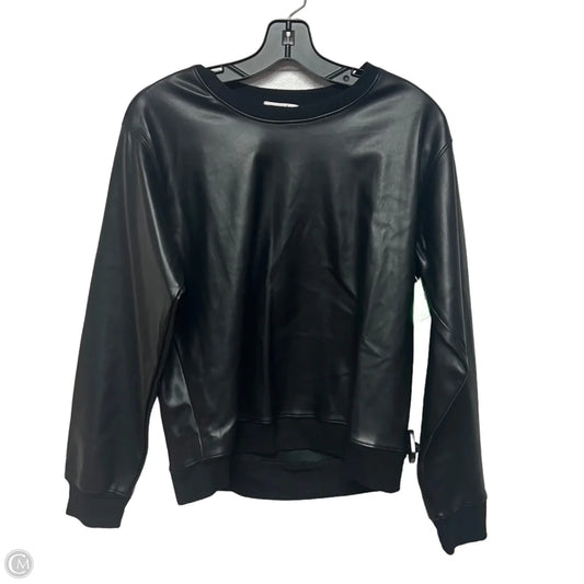 Top Long Sleeve By La Made In Black, Size: M