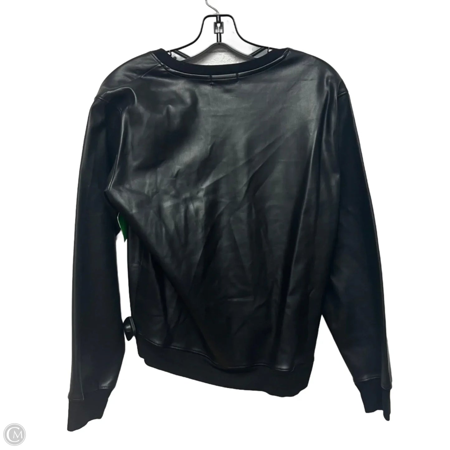 Top Long Sleeve By La Made In Black, Size: M