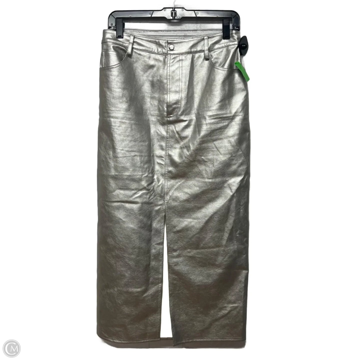 Skirt Maxi By Wayf In Silver, Size: S