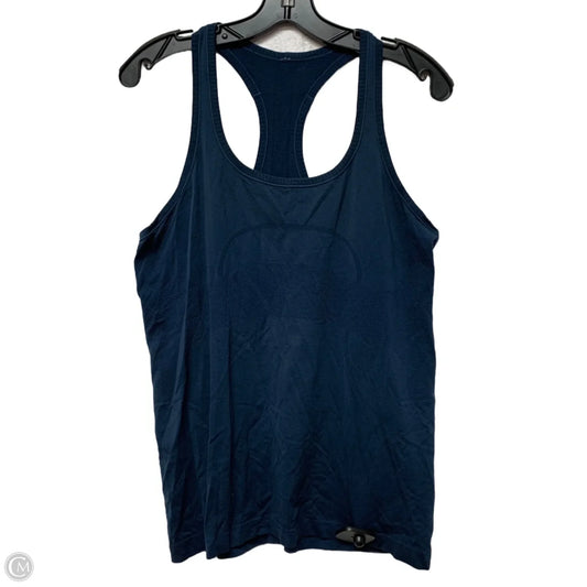 Athletic Tank Top By Lululemon In Navy, Size: L
