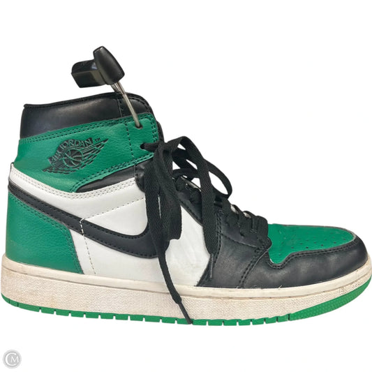 Shoes Luxury Designer By Jordan In Green, Size: 7
