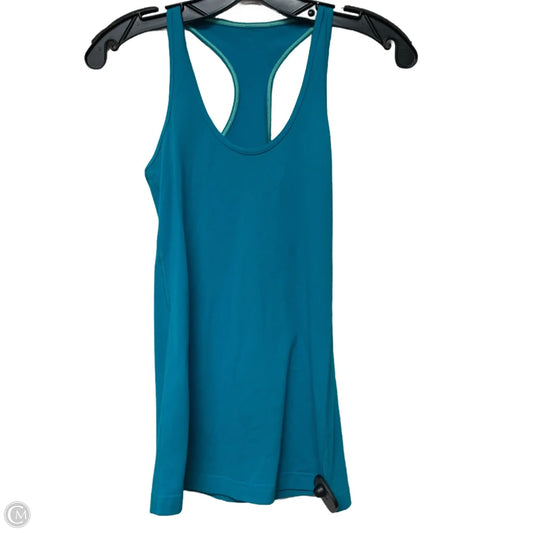 Athletic Tank Top By Lululemon In Blue, Size: S