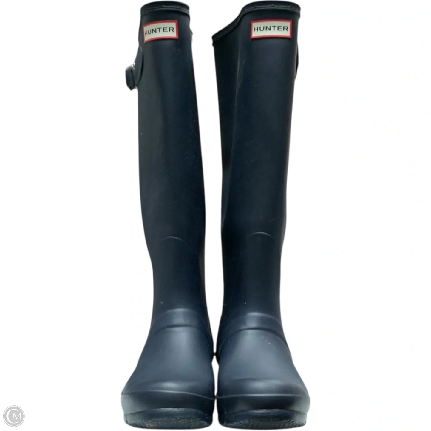 Boots Rain By Hunter In Navy, Size: 8