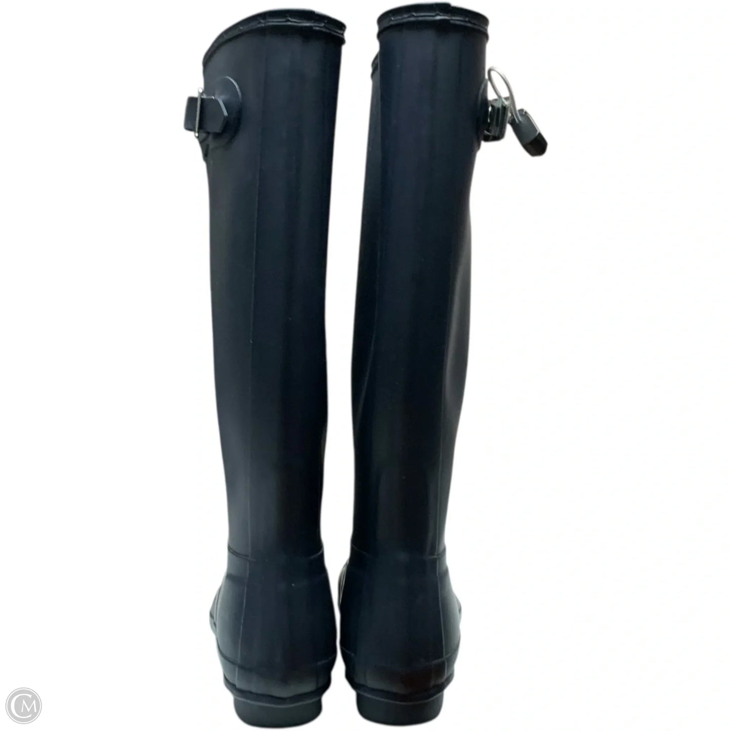 Boots Rain By Hunter In Navy, Size: 8