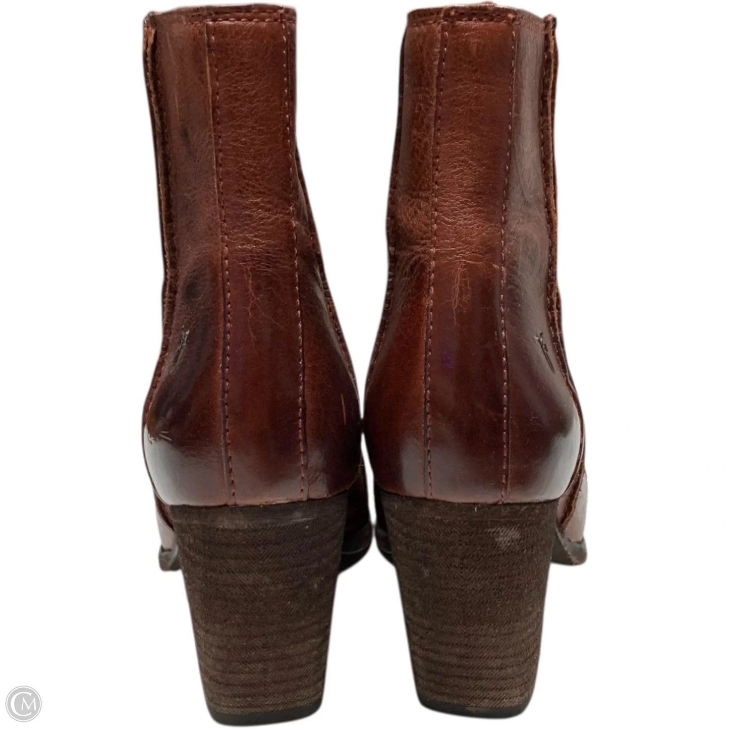 Boots Designer By Frye In Brown, Size: 5.5