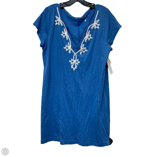 Dress Designer By Lilly Pulitzer In Blue, Size: Xl