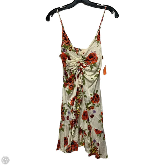 Dress Casual Short By Free People In Floral Print, Size: M