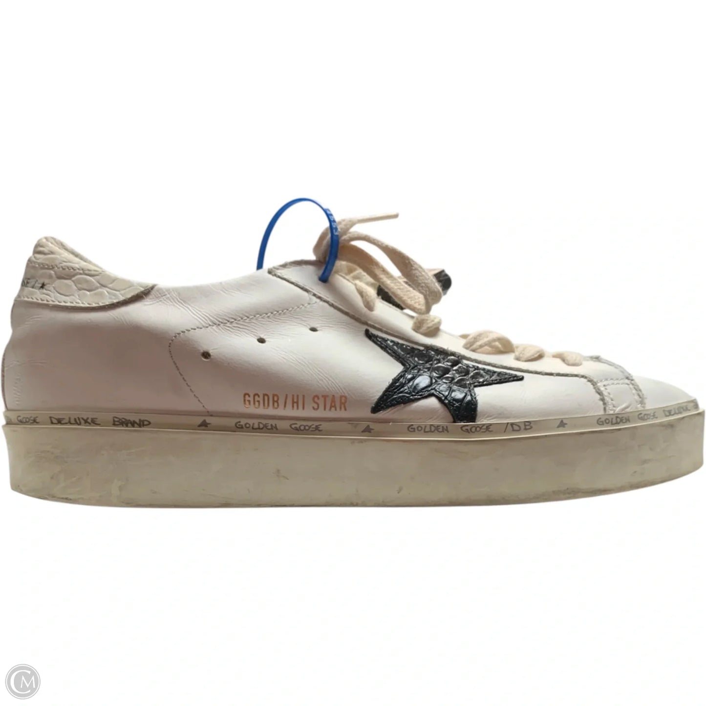 Shoes Luxury Designer By Golden Goose In White, Size: 11