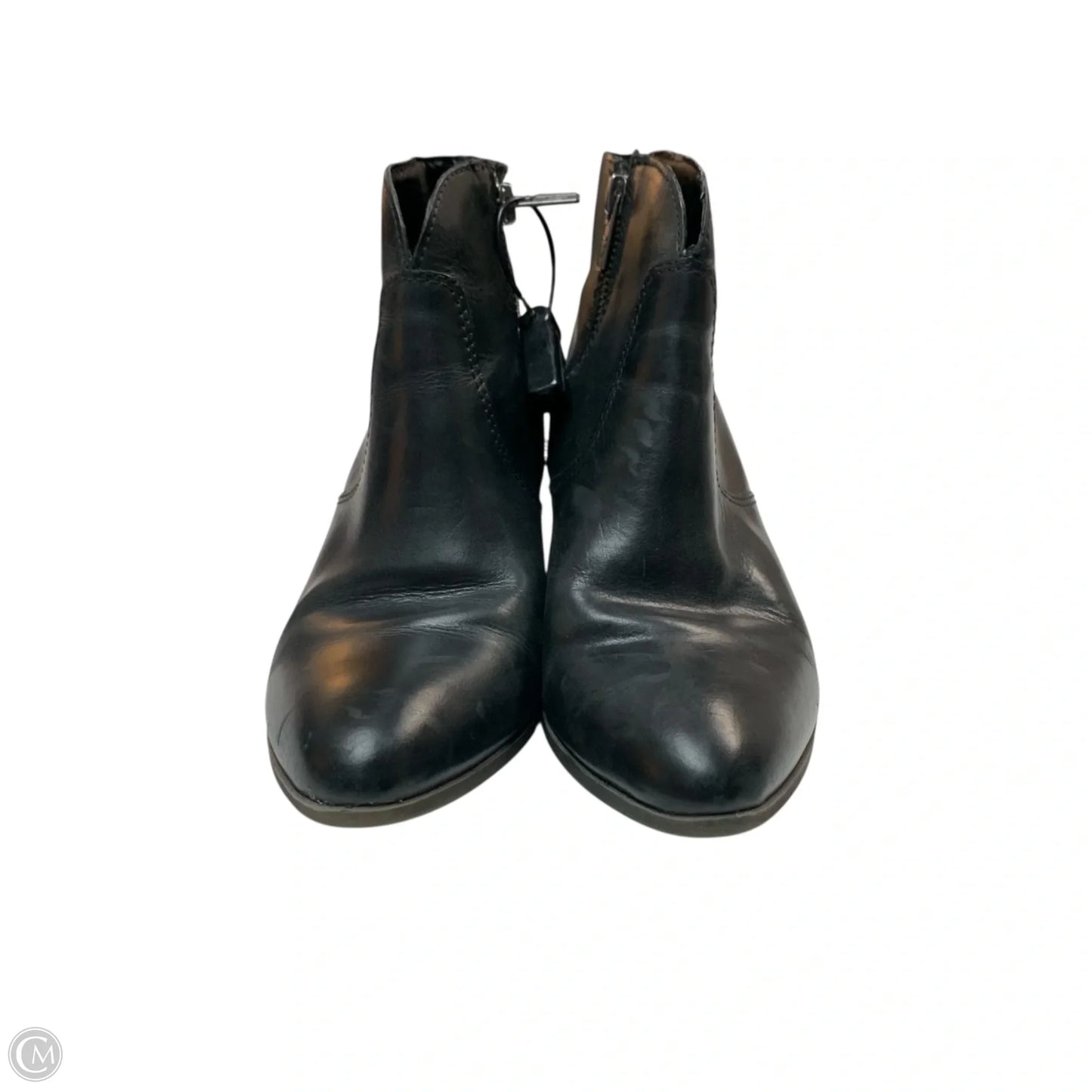 Boots Designer By Frye In Black, Size: 6.5