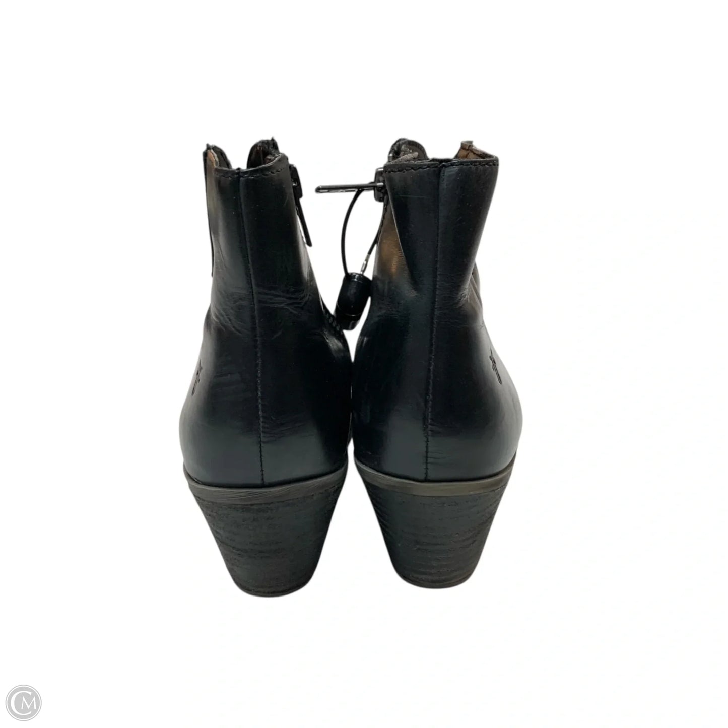 Boots Designer By Frye In Black, Size: 6.5