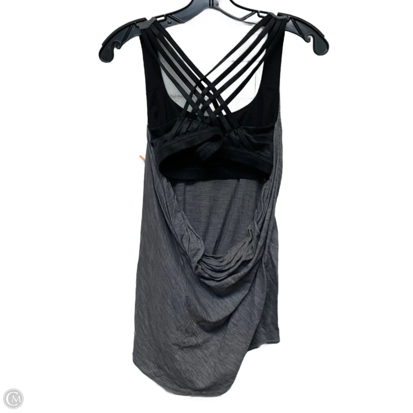 Athletic Tank Top By Lululemon In Grey, Size: S