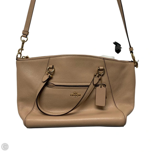 Crossbody Designer By Coach, Size: Medium