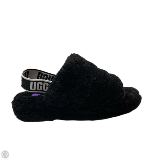 Sandals Designer By Ugg In Black, Size: 8
