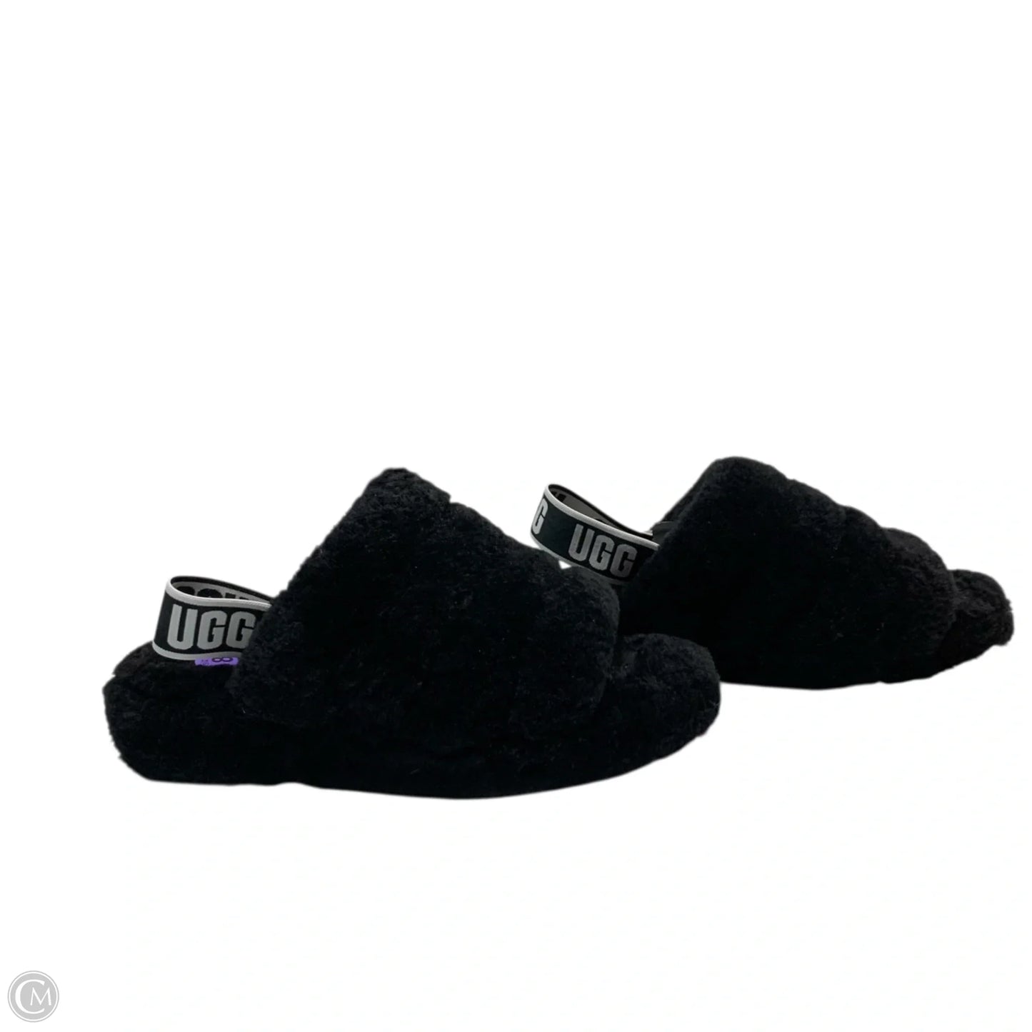 Sandals Designer By Ugg In Black, Size: 8