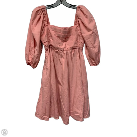 Dress Casual Short By Abercrombie And Fitch In Pink, Size: M