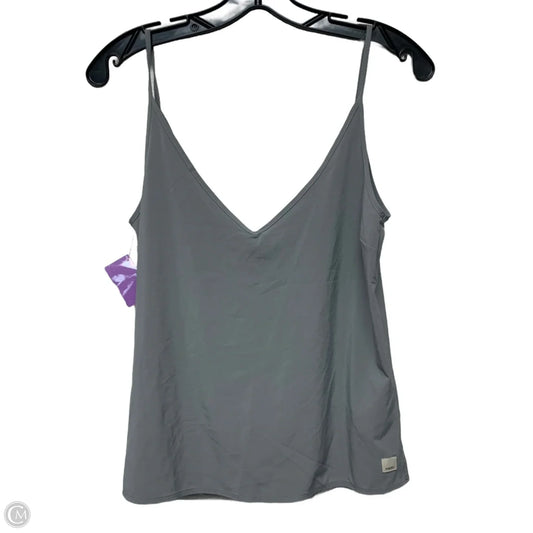 Blouse Sleeveless By Vuori In Grey, Size: Xs