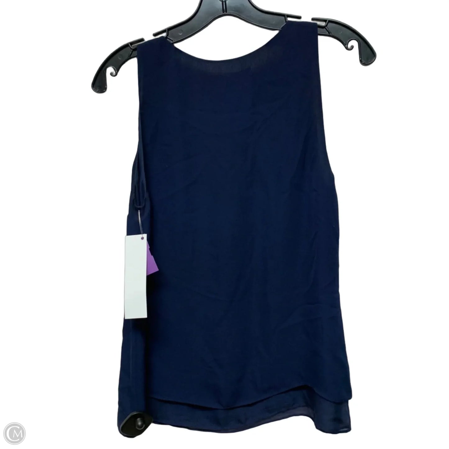 Blouse Designer By Diane Von Furstenberg In Navy, Size: Sp