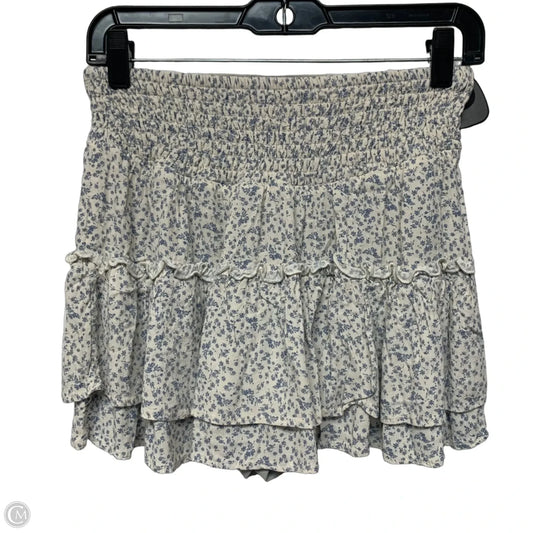 Skort By Sienna Sky In Blue & White, Size: L