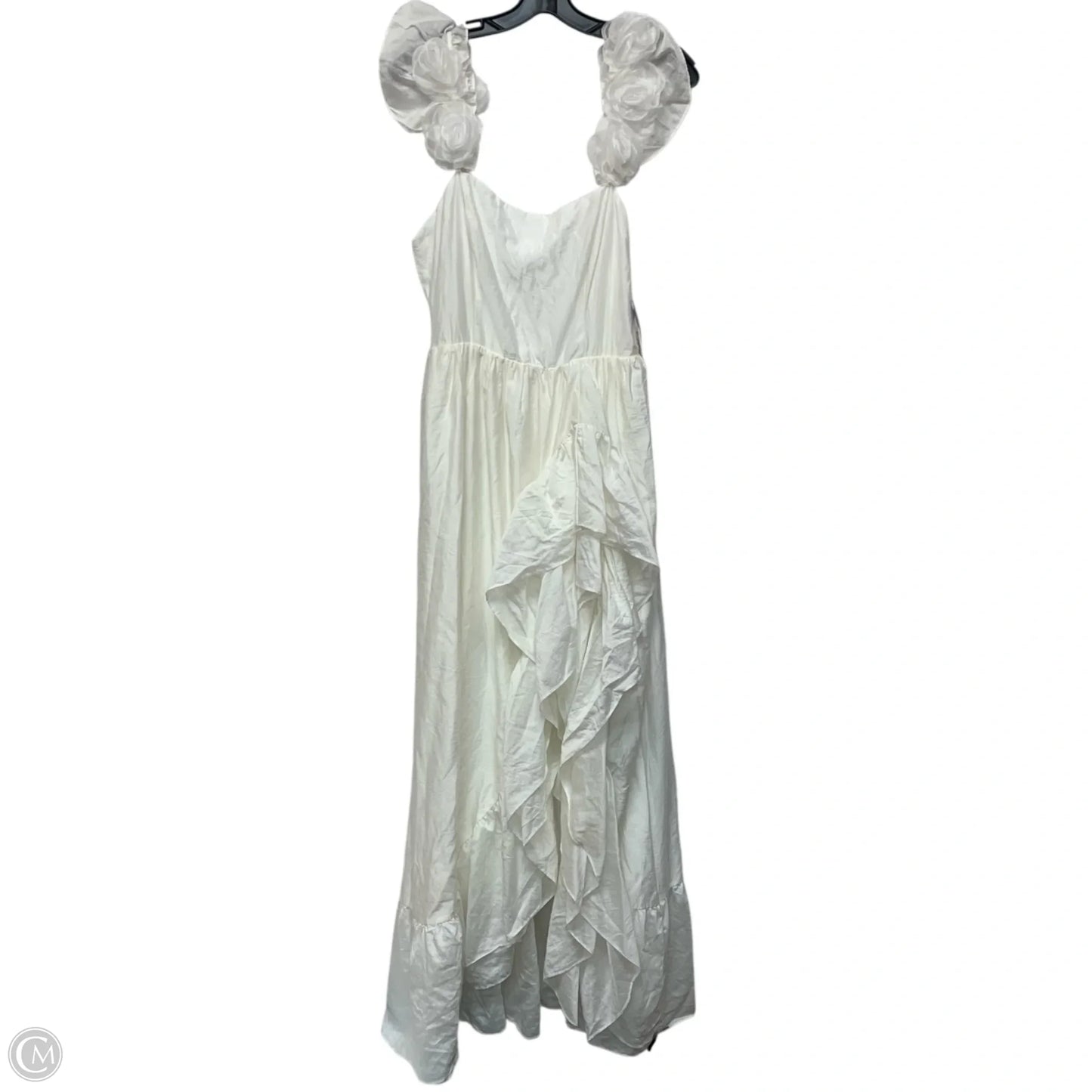 Dress Party Long By Storia In White, Size: L