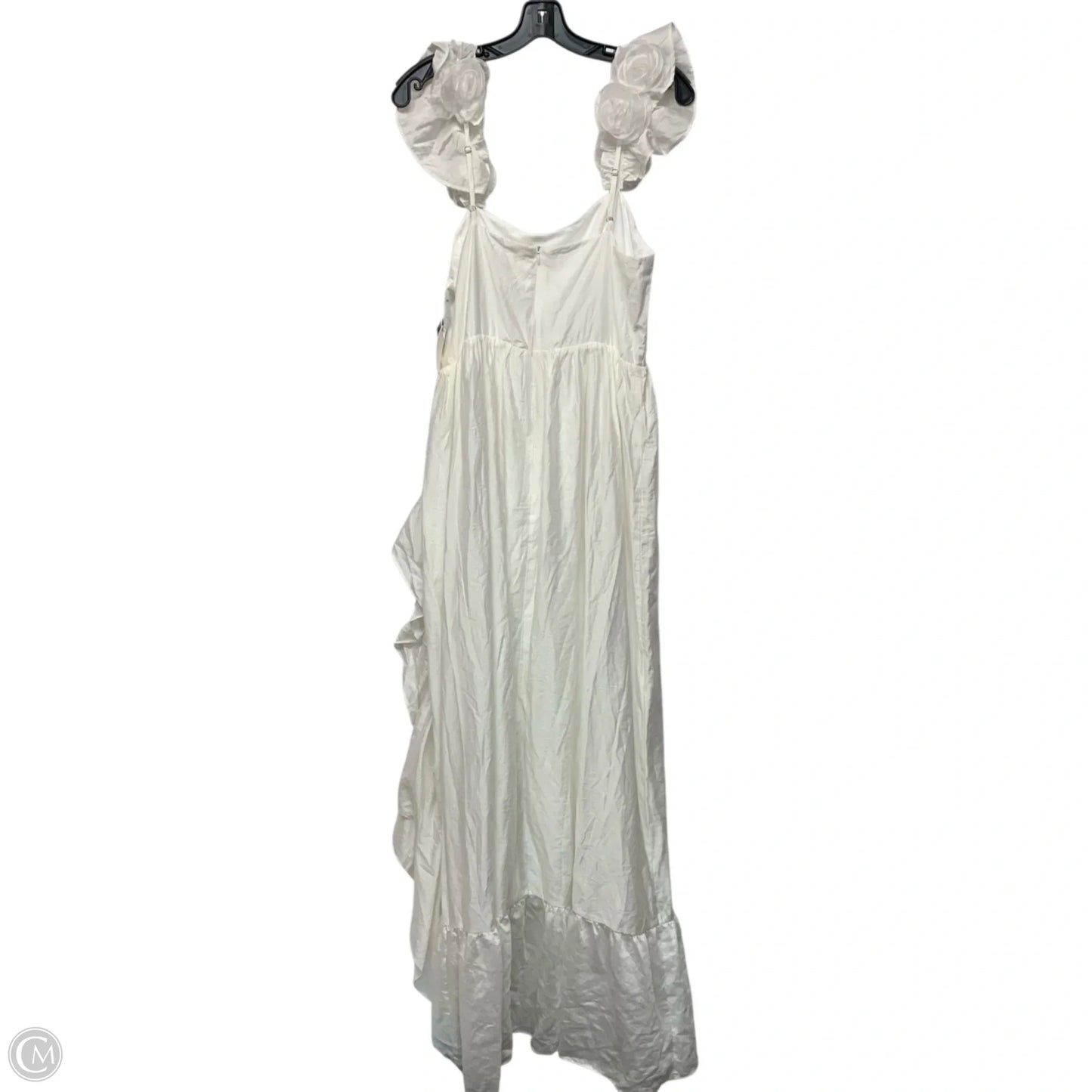 Dress Party Long By Storia In White, Size: L