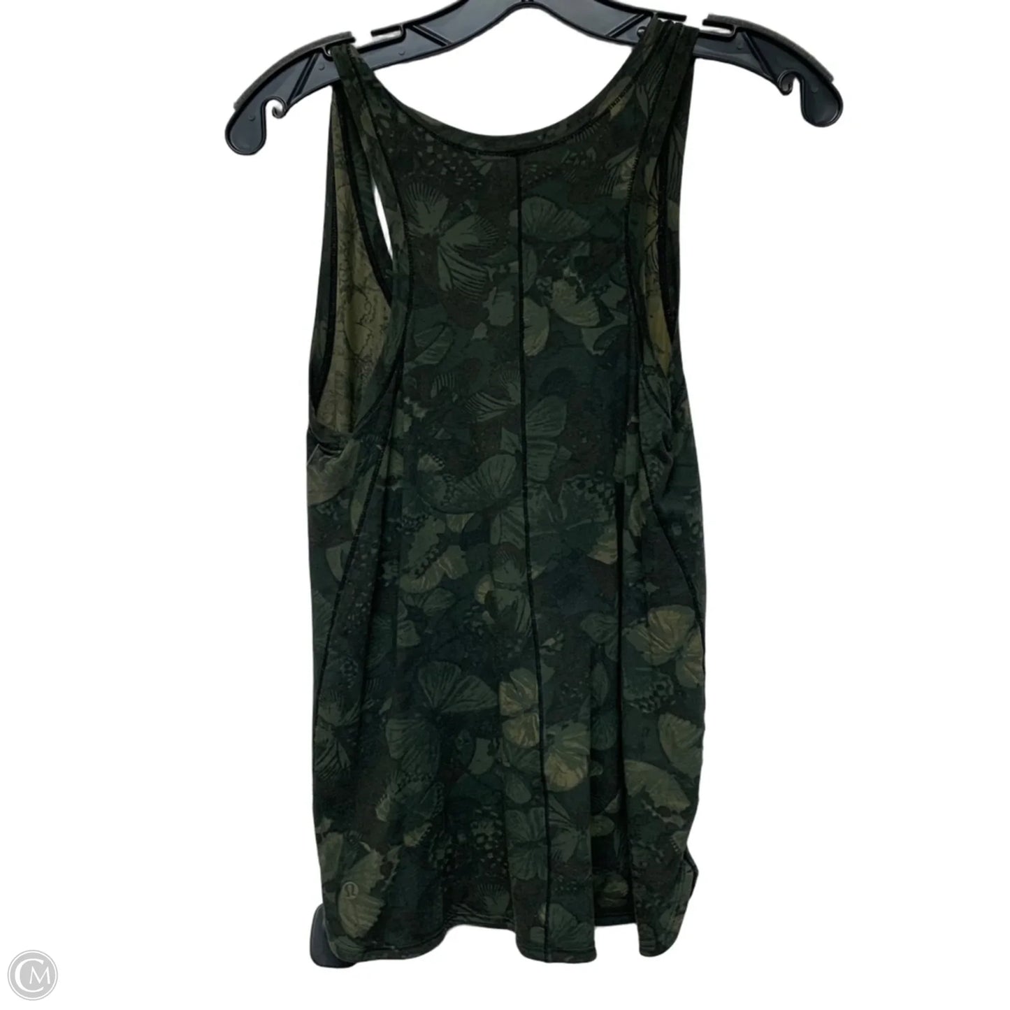 Athletic Tank Top By Lululemon In Green, Size: S