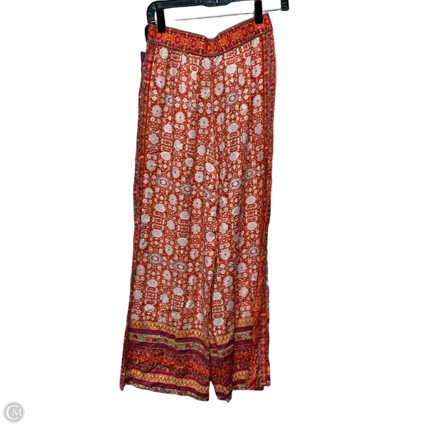 Pants Wide Leg By Anthropologie In Orange, Size: Xs