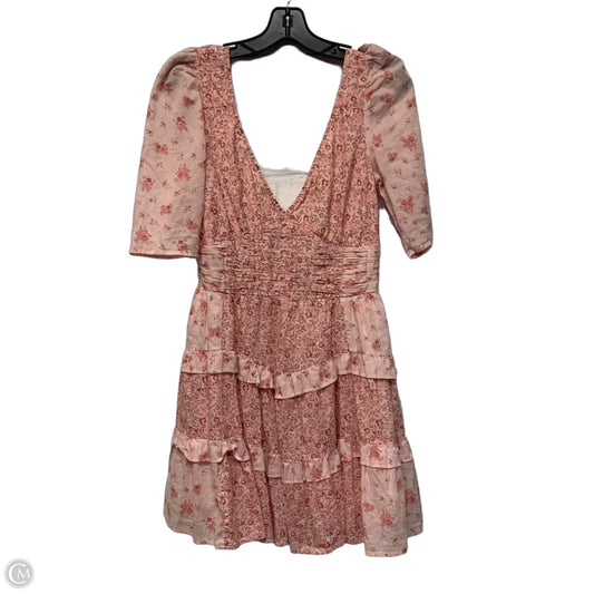 american eagle pink dress Dress Casual Short By American Eagle Size: S