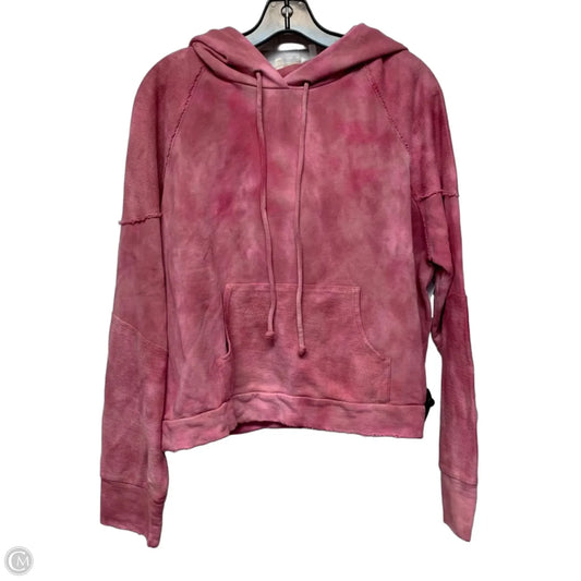 Sweatshirt Hoodie By Loveshackfancy In Pink, Size: Xl