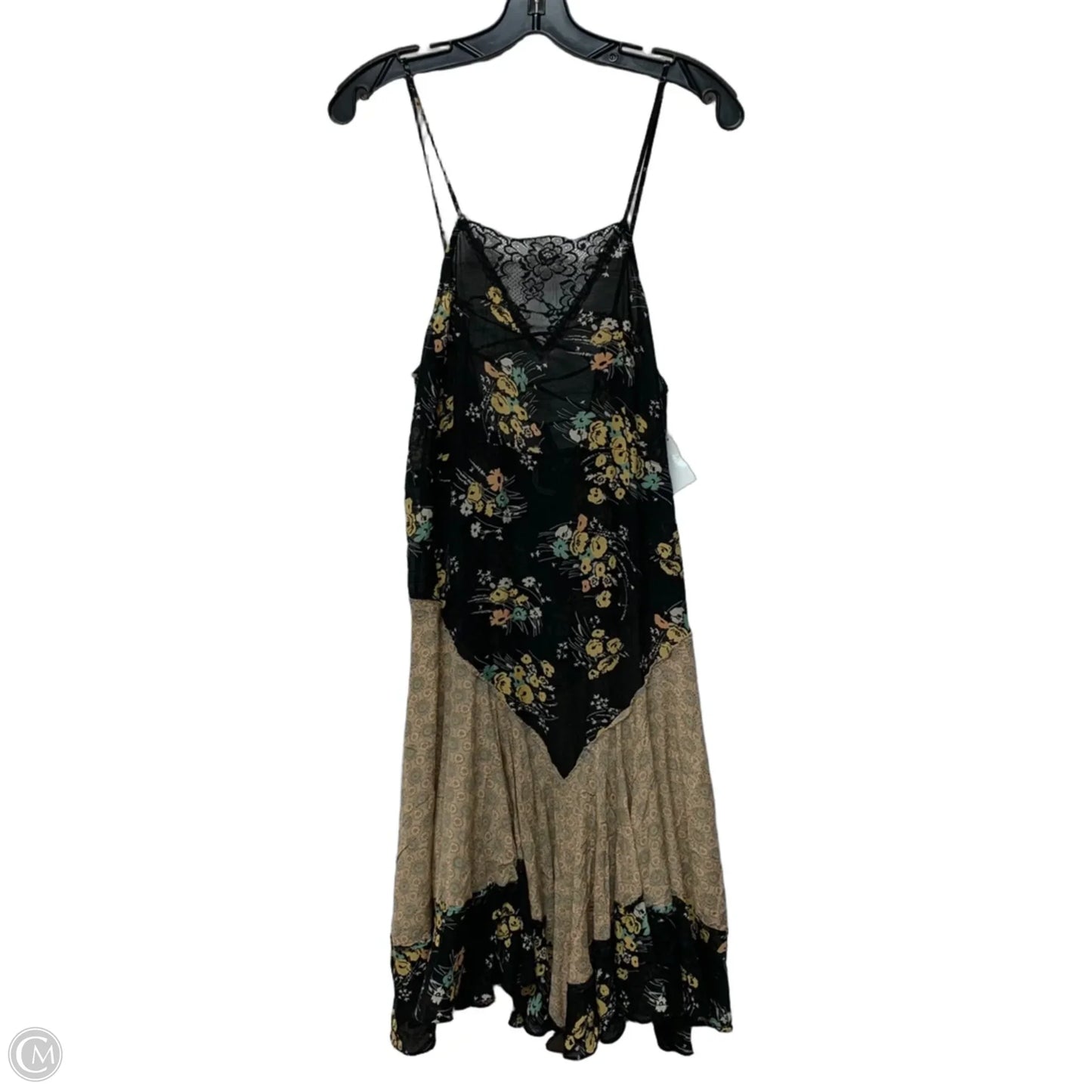 Dress Casual Short By Free People In Black & Yellow, Size: S