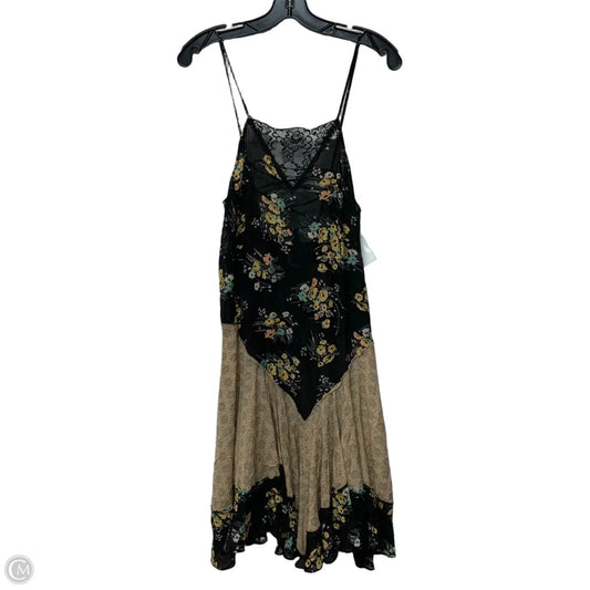 Dress Casual Short By Free People In Black & Yellow, Size: S