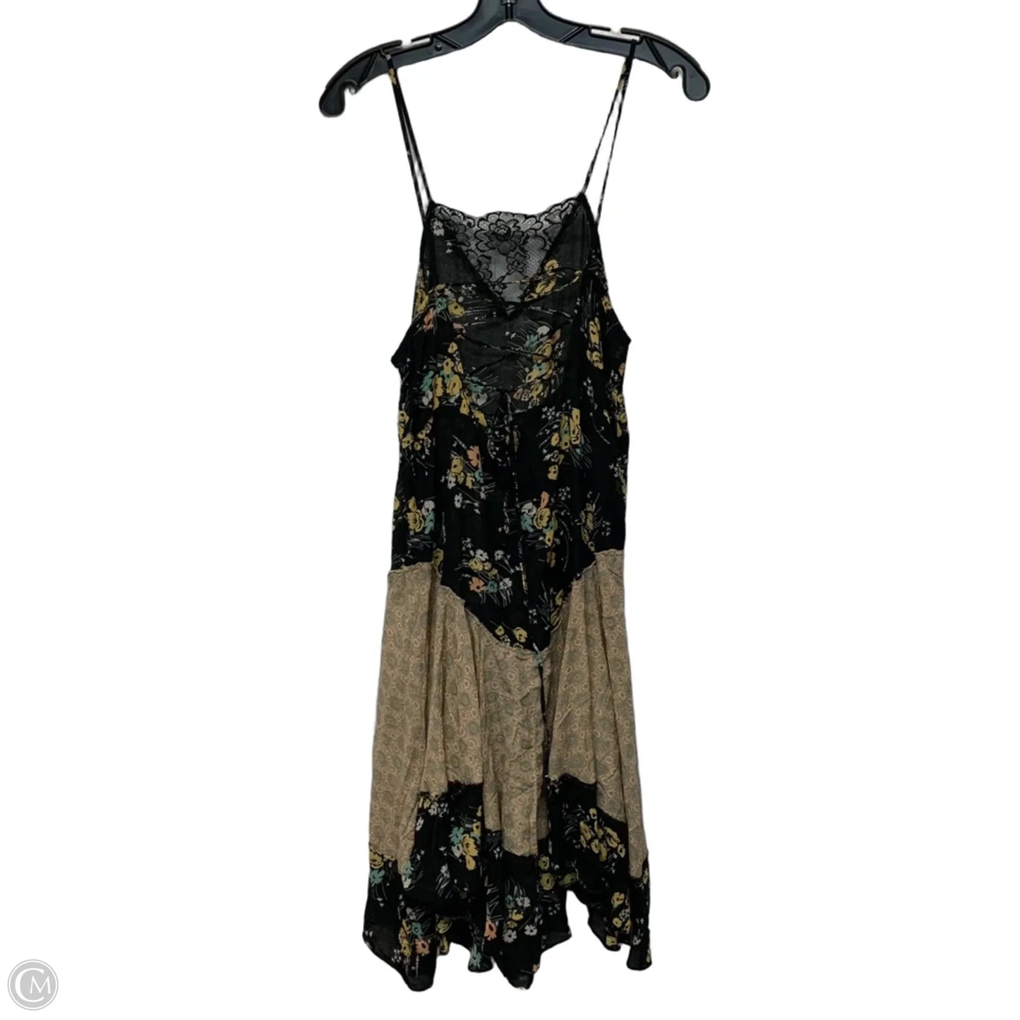 Dress Casual Short By Free People In Black & Yellow, Size: S