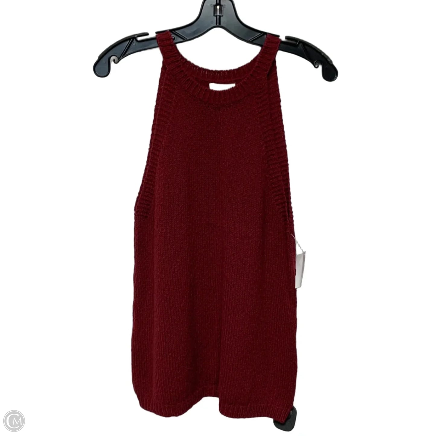 Top Sleeveless By Maeve In Red, Size: S