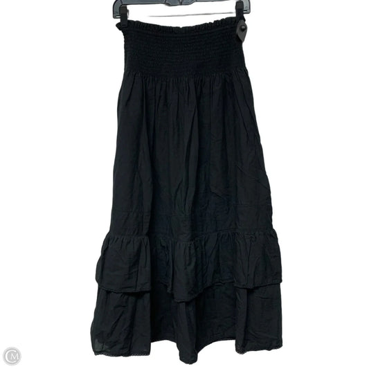 Skirt Maxi By Little Moon In Black, Size: M