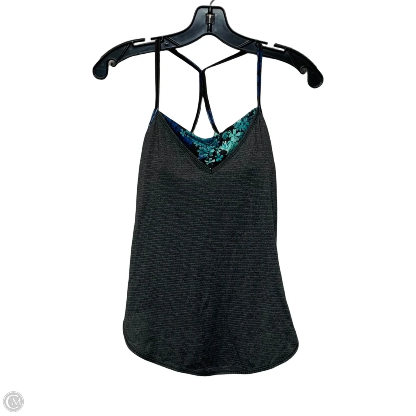 Athletic Tank Top By Lululemon In Grey, Size: Xs