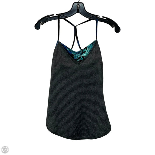 Athletic Tank Top By Lululemon In Grey, Size: Xs