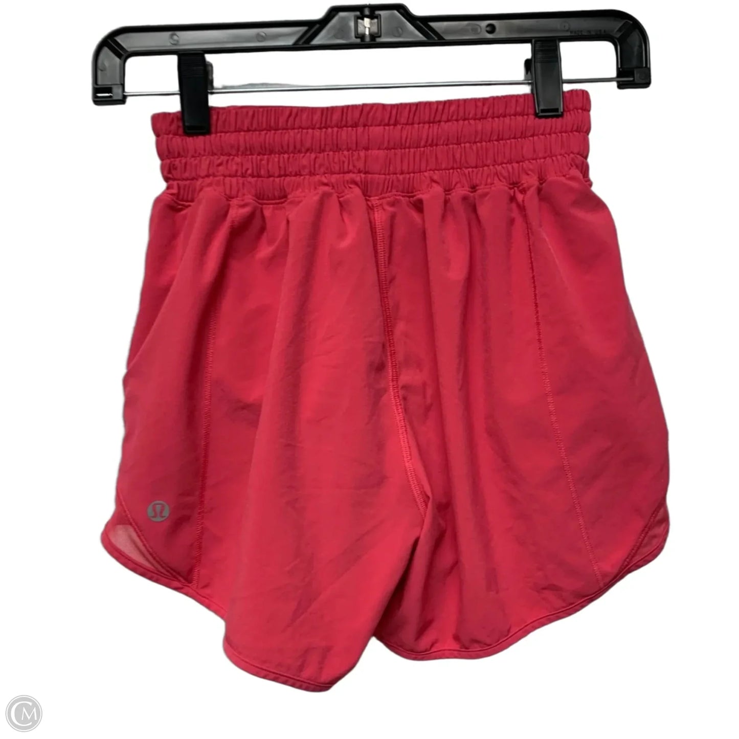 Athletic Shorts By Lululemon In Pink, Size: Xs