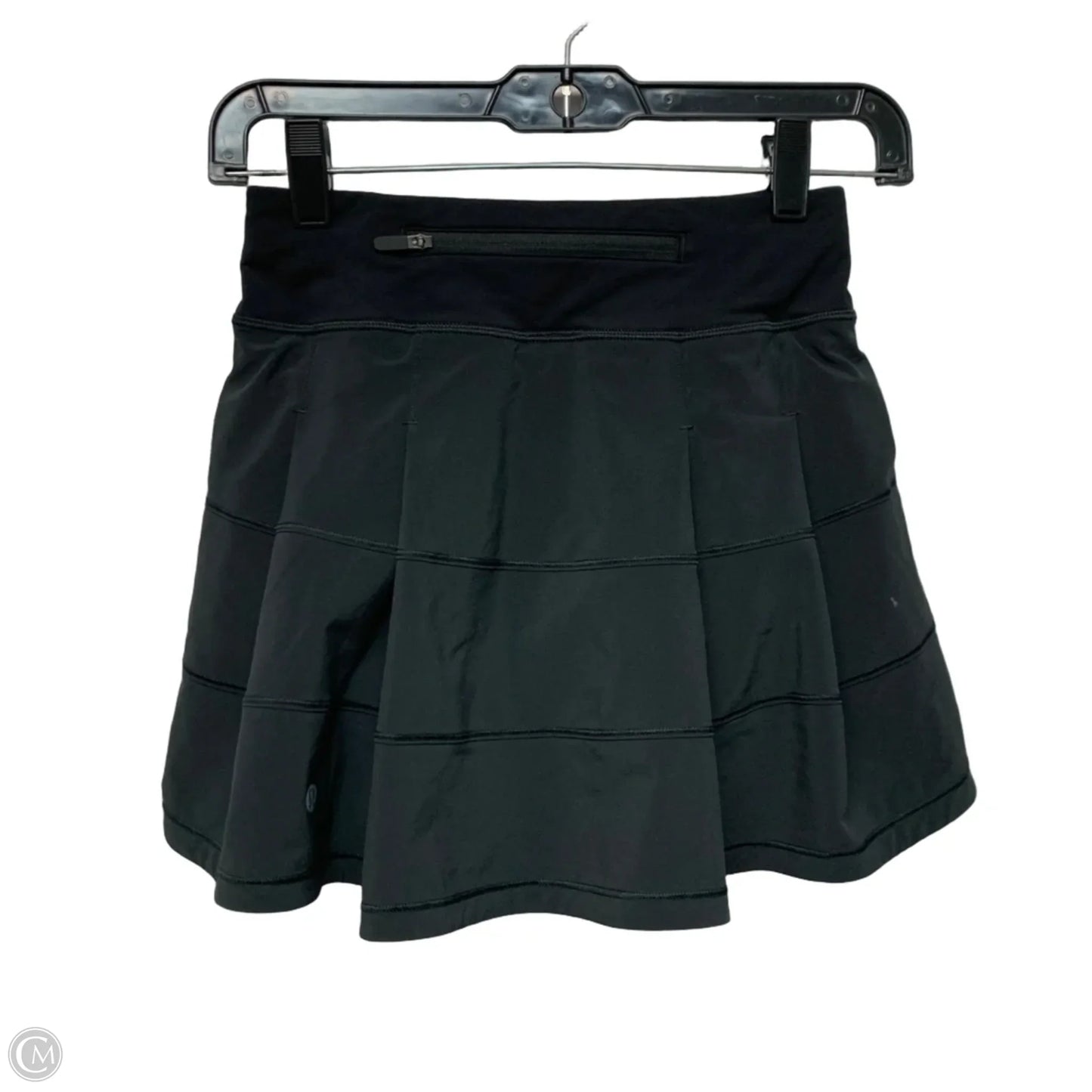 Athletic Skort By Lululemon In Black, Size: Xs