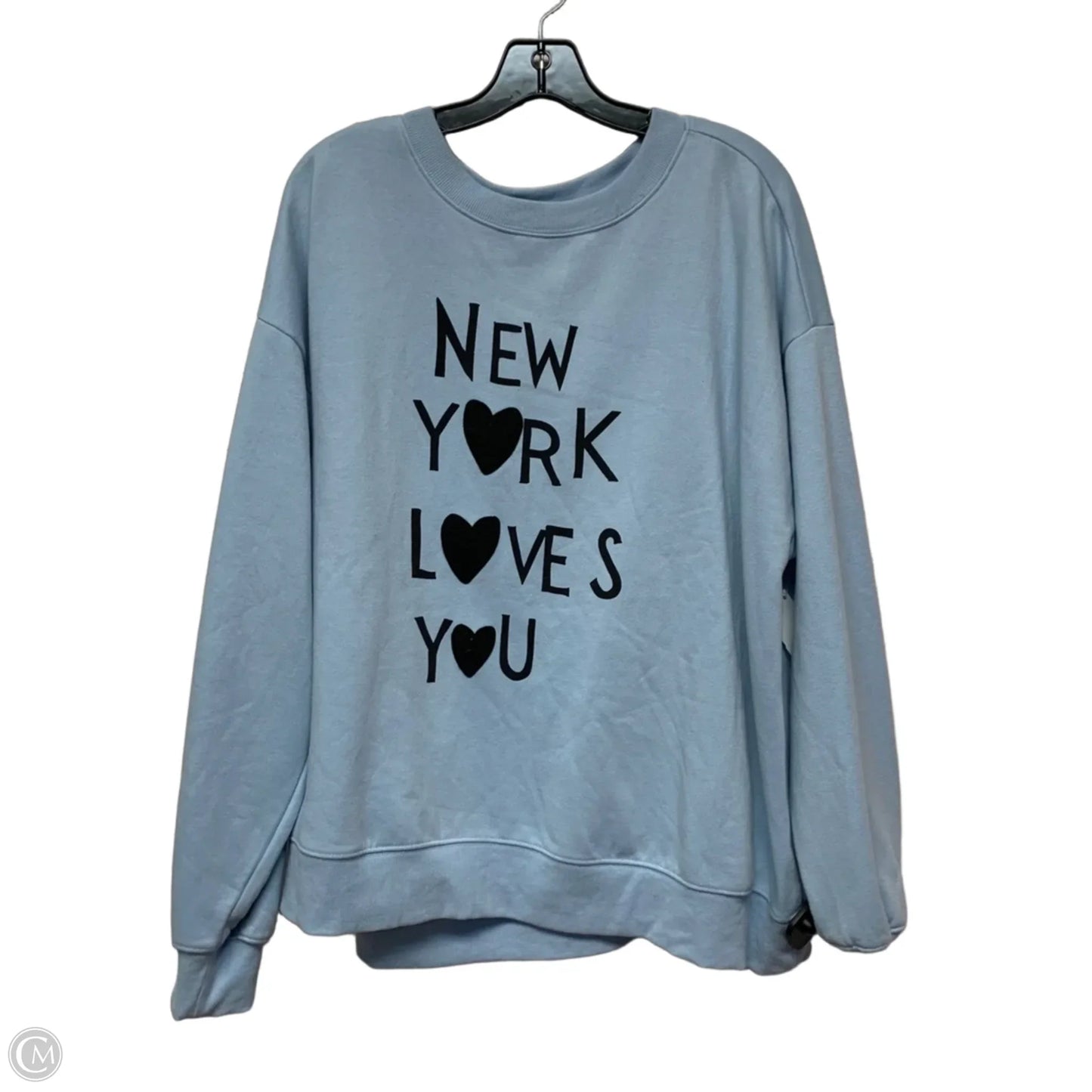 Sweatshirt Crewneck By Maeve In Bronze, Size: 1x