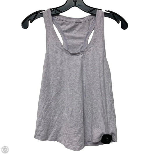 Athletic Tank Top By Lululemon In Purple, Size: S