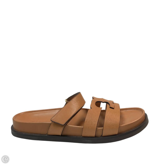 Sandals Designer By Tory Burch In Brown, Size: 10
