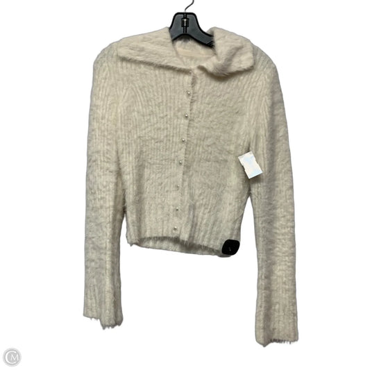 Sweater By Anthropologie In Cream, Size: S