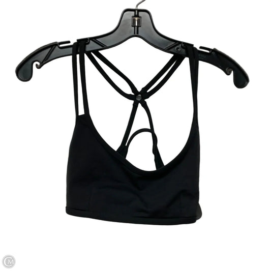 Athletic Bra By Lululemon In Black, Size: M