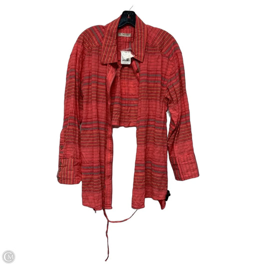 Top Long Sleeve By We The Free In Red, Size: M