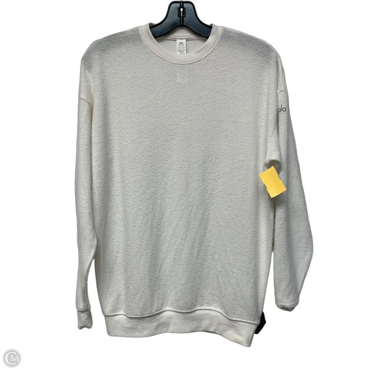 Sweater By Alo In White, Size: Xxs