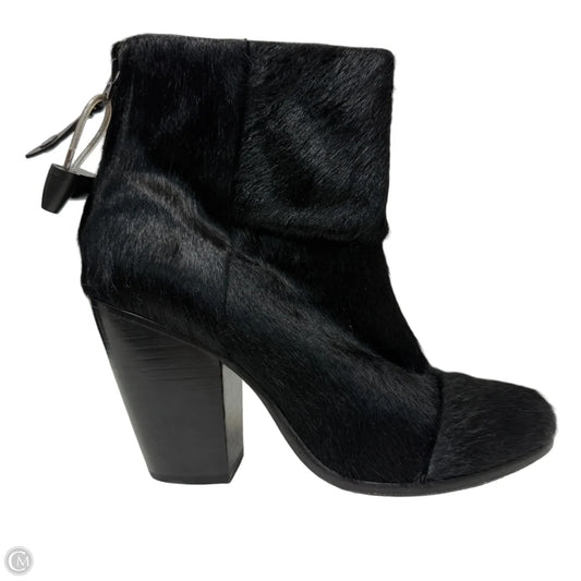 Boots Ankle Heels By Rag And Bone In Black, Size: 8